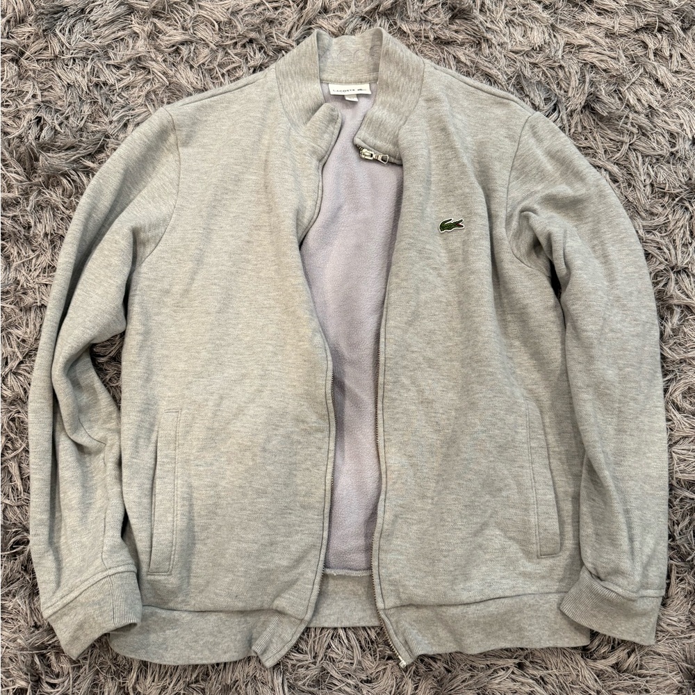 Lacoste Grey Jacket. Mens Large